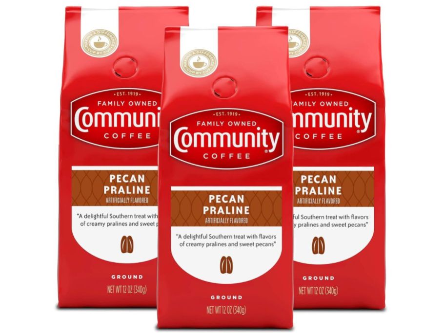 Community Coffee pecan praline ground coffee