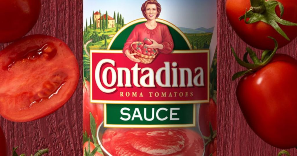 Can of Contadina Tomato Sauce