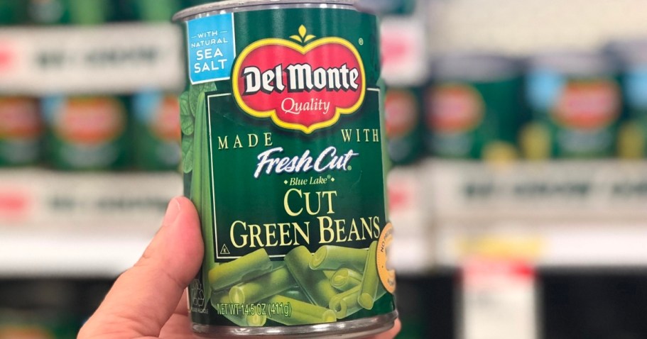 Del Monte Green Beans 12-Pack Just $8.88 Shipped on Amazon | Only 74¢ Each