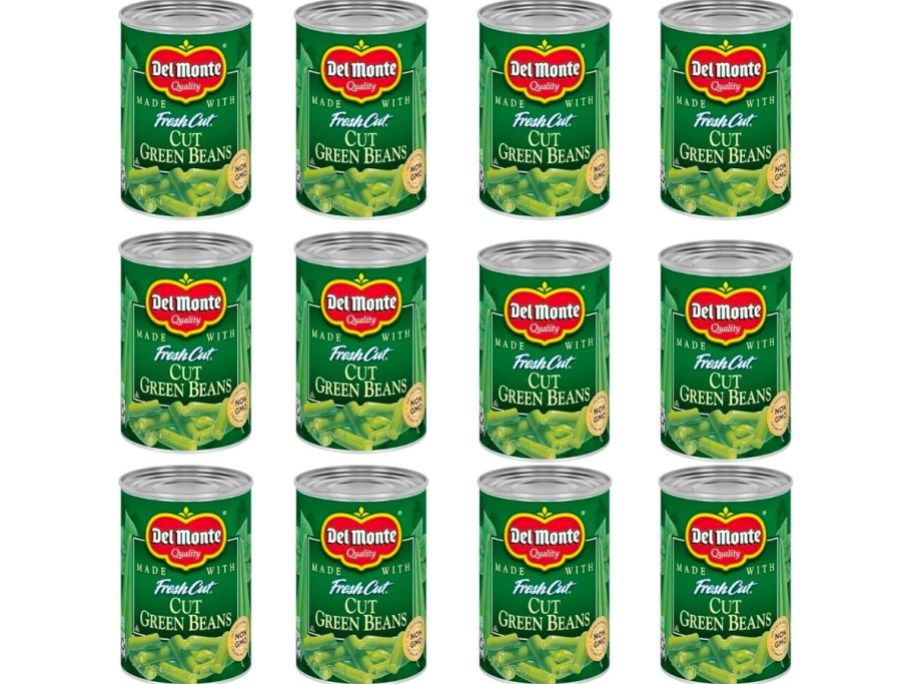 Del Monte Petite Cut Green Beans 12-Pack