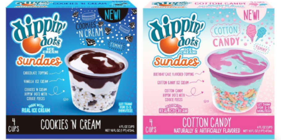 NEW Dippin’ Dots Ice Cream Sundaes Hitting Grocery Stores This January