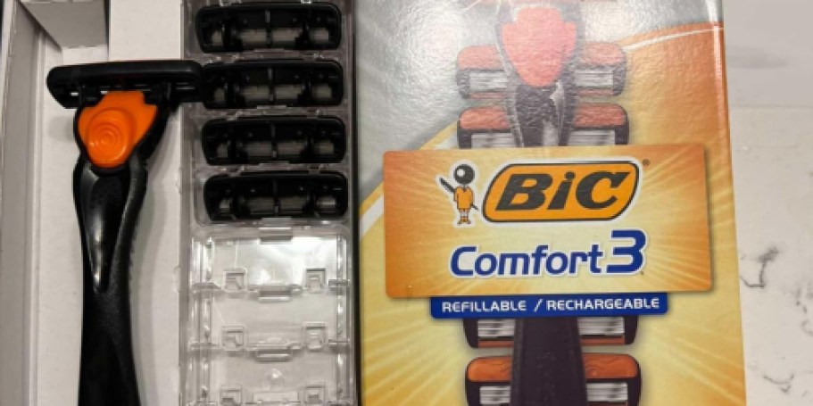 GO! BIC Comfort 3 Hybrid Men’s Disposable Razor Just $2 Shipped on Amazon (Reg. $11)