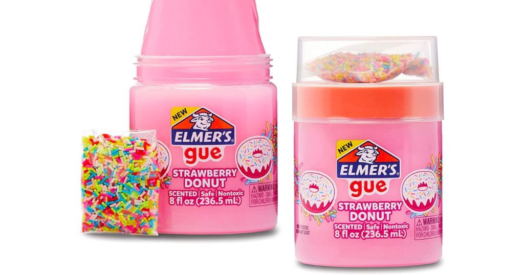 Elmer’s GUE Premade Strawberry Donut Fluffy Slime