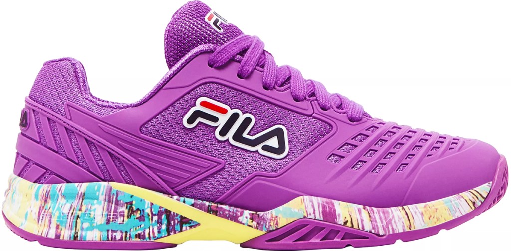 purple fila sneaker