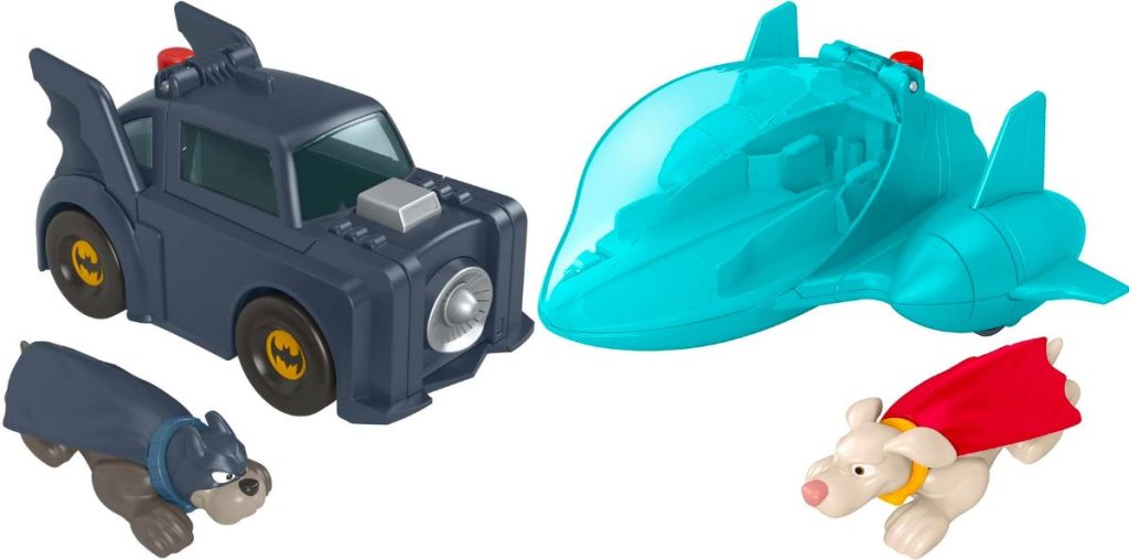 Fisher-Price DC League of Super-Pets Vehicle Set
