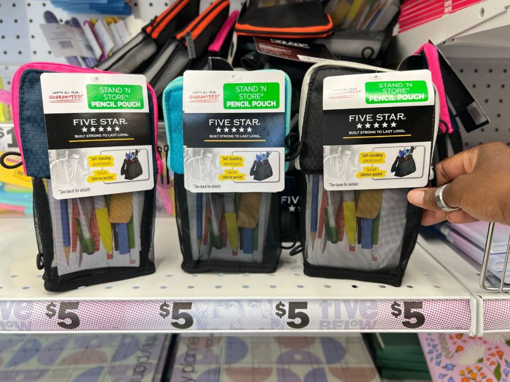 Five Below School Supplies & Dorm Essentials 1 Storage Bins, 5 Rugs