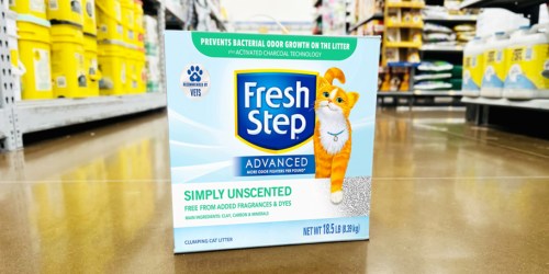 TWO Fresh Step Cat Litter 18.5lb Boxes Only $12.75 Shipped on Amazon (Reg. $32)