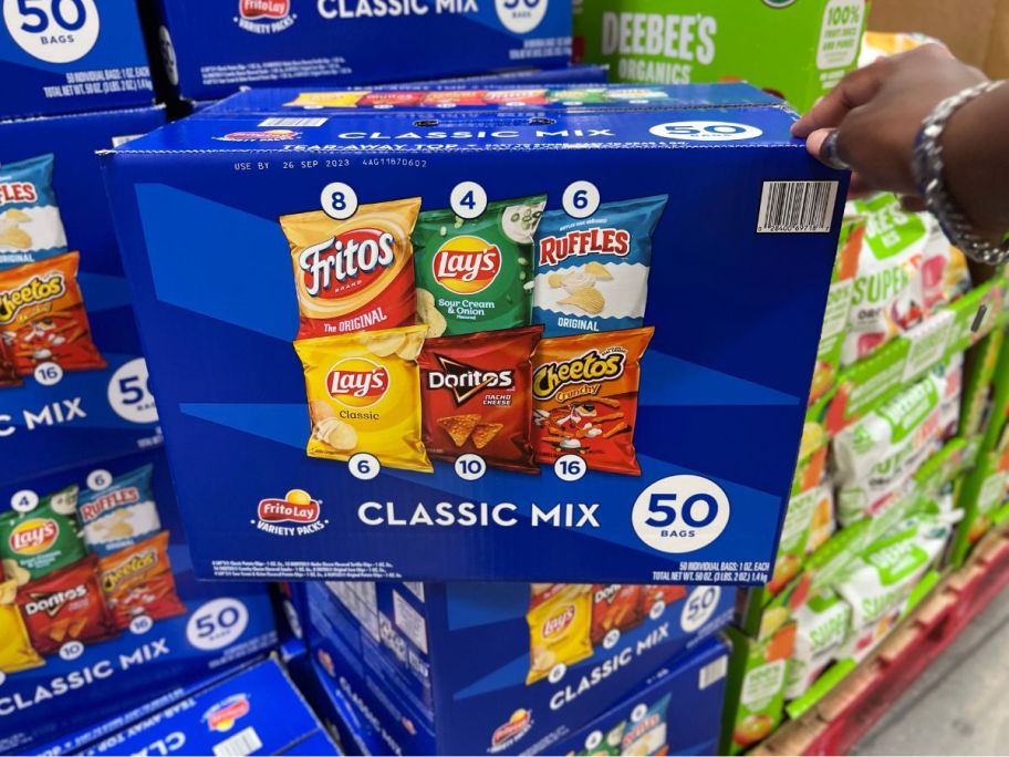 Frito Lay Classic mix box in store