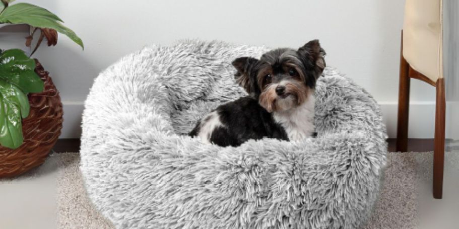 Highly-Rated Calming Donut Dog Bed Only $18.99 Shipped