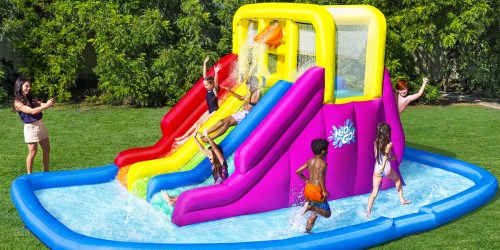 Kids Inflatable Backyard Water Park w/ 3 Slides & Pool Just $329.98 at Sam’s Club
