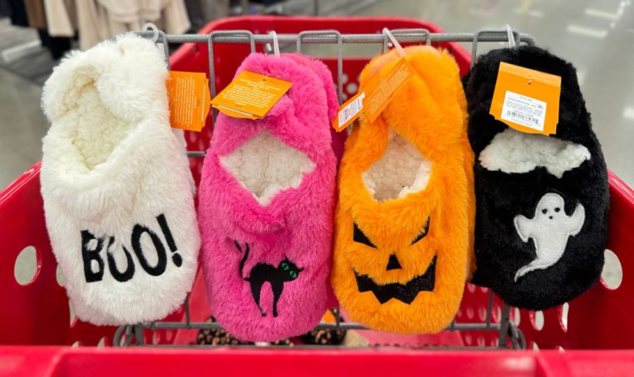 Scary Cute Halloween Slippers for Adults and Kids from $7!