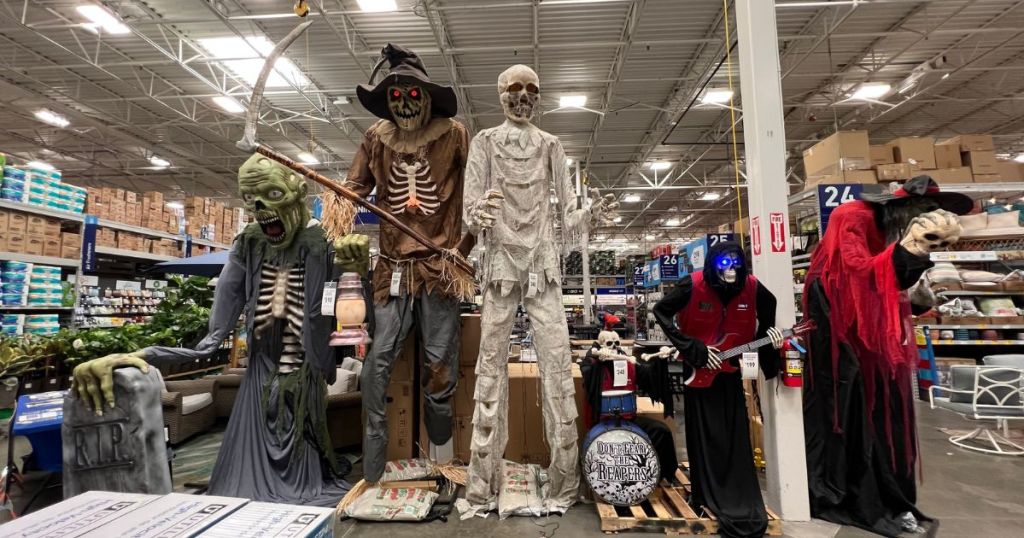 Large Halloween Figures at Lowe's