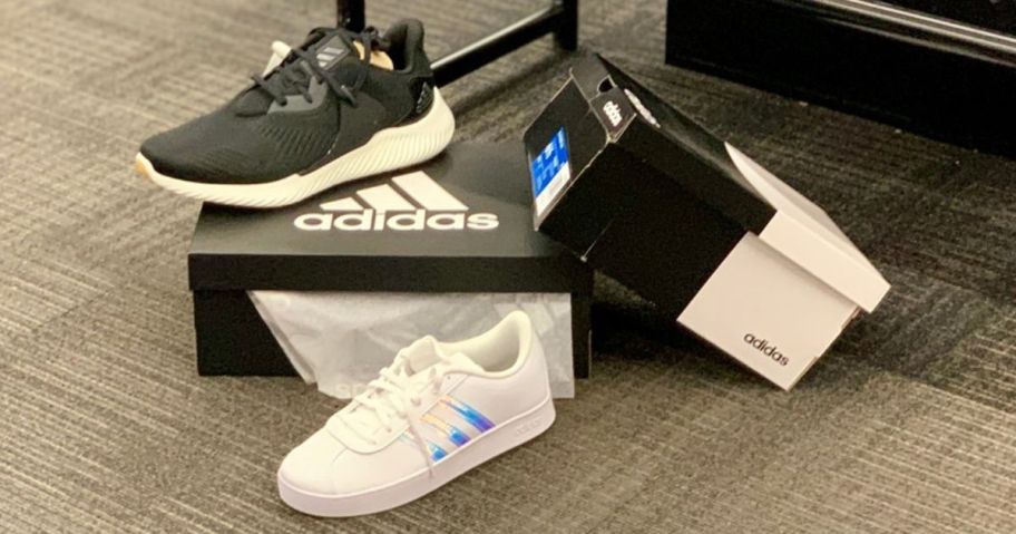 Adidas Shoes with boxes
