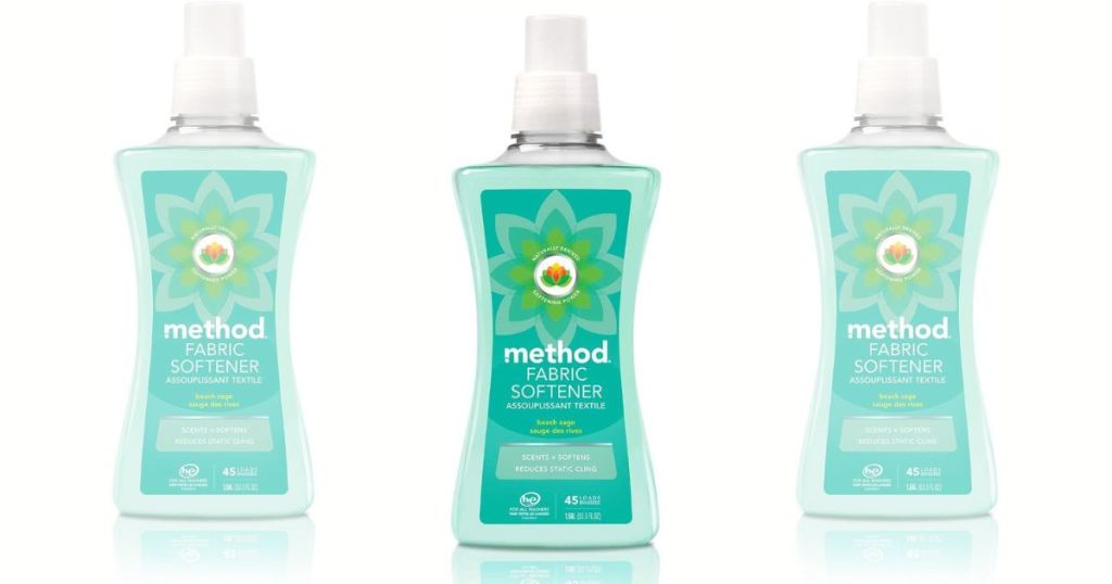  Method Fabric Softener, Beach Sage, 45 loads, Reduces Static Cling, 53.5 Ounces