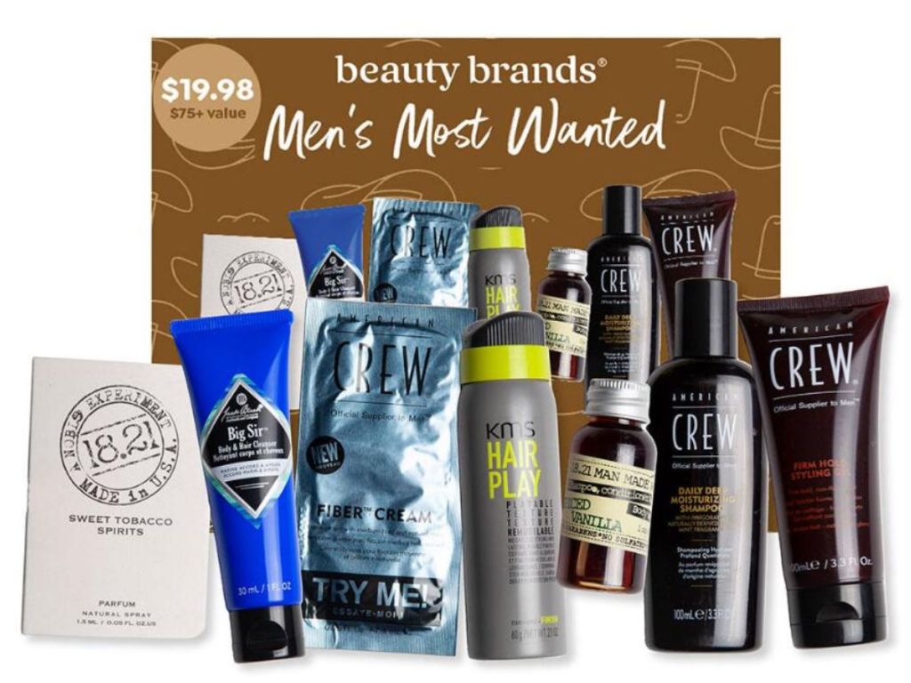 Beauty Brands Men's Most Wanted Discovery Box