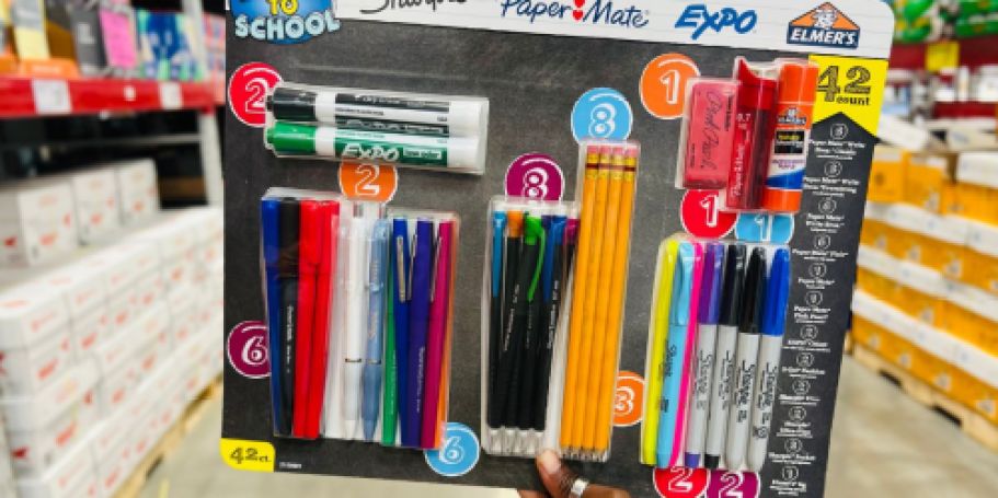 HUGE School Supplies Variety Pack Just $12.47 at Sam’s Club + More