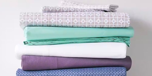 60% Off Dorm Room Essentials at JCPenney | Sheets from $7.99 (Reg. $30) + More