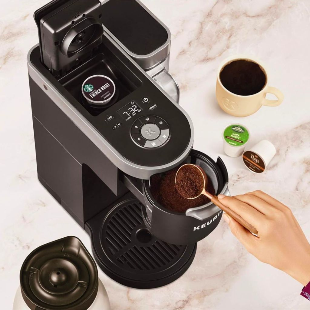 Save $60 on this hybrid Keurig that brews single-serve K-Cups or full pots  from fresh coffee grounds