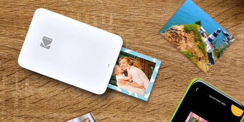 Kodak Instant Photo Printer Only $63.99 Shipped on Amazon | Print Pics from Your Phone w/ No Ink Required!