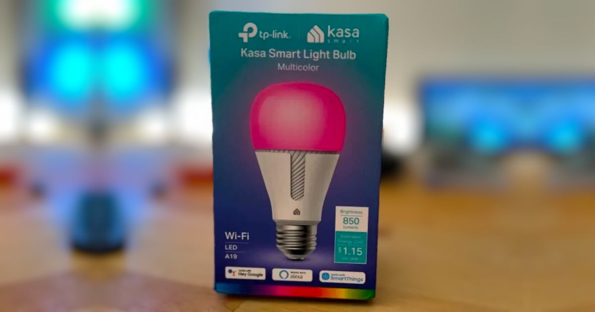 Kasa Smart LED Light Bulbs 2-Pack Only $12.99 on Amazon (JUST $6.49 Each)