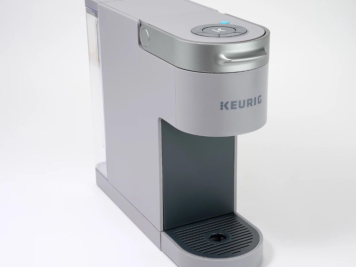 gray Keurig K-Slim + ICED Single Serve Coffee Brewer