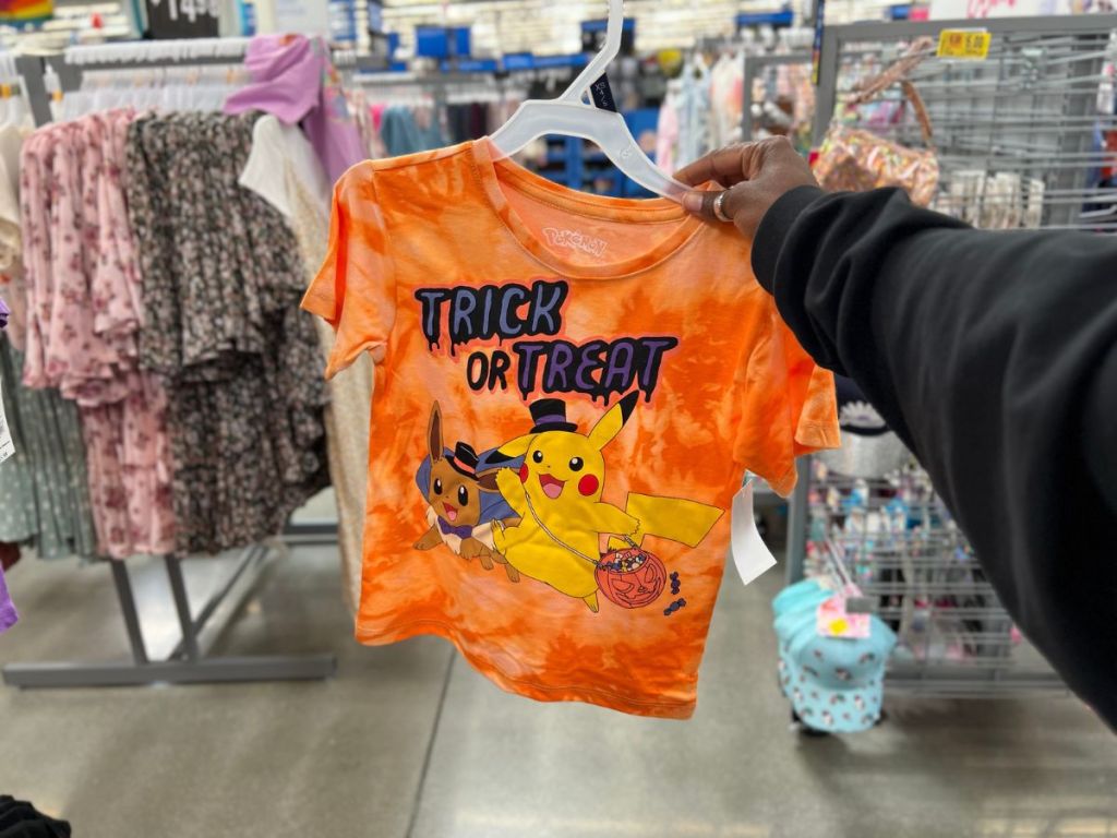 Kids Pokemon Halloween T-shirt at Walmart 