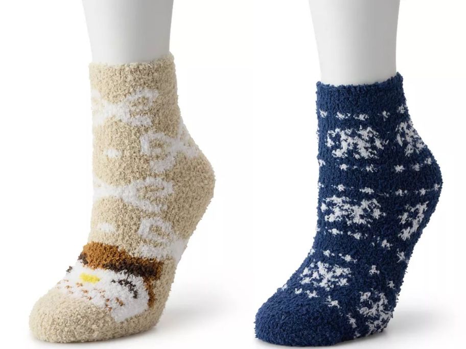 Stock imags of two socks