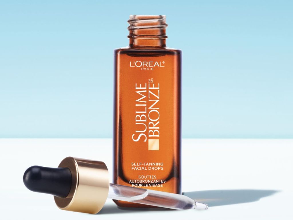 L'Oreal Paris Sublime Bronze Self Tanning Facial Drops with Hyaluronic Acid