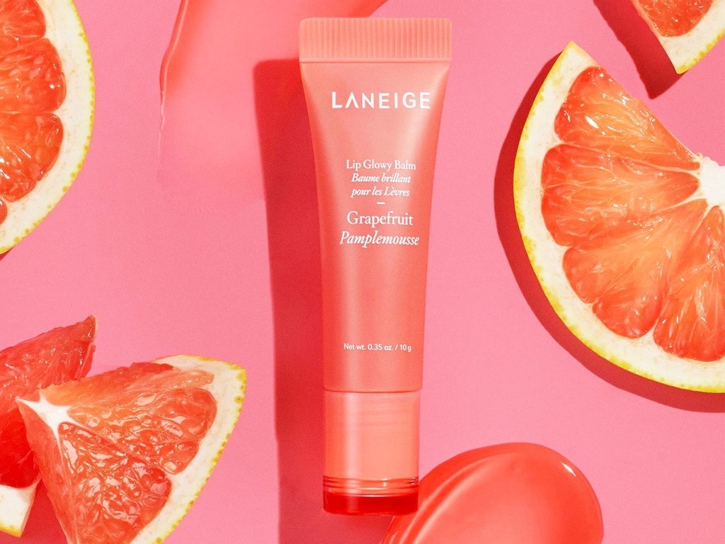 Laneige-Lip-Glowy-Balm-Grapefruit Laneige Lip Sleeping Mask 3-Pack فقط 39.99 دولارًا يتم شحنها على Woot.com (13.33 دولارًا فقط لكل منها!)