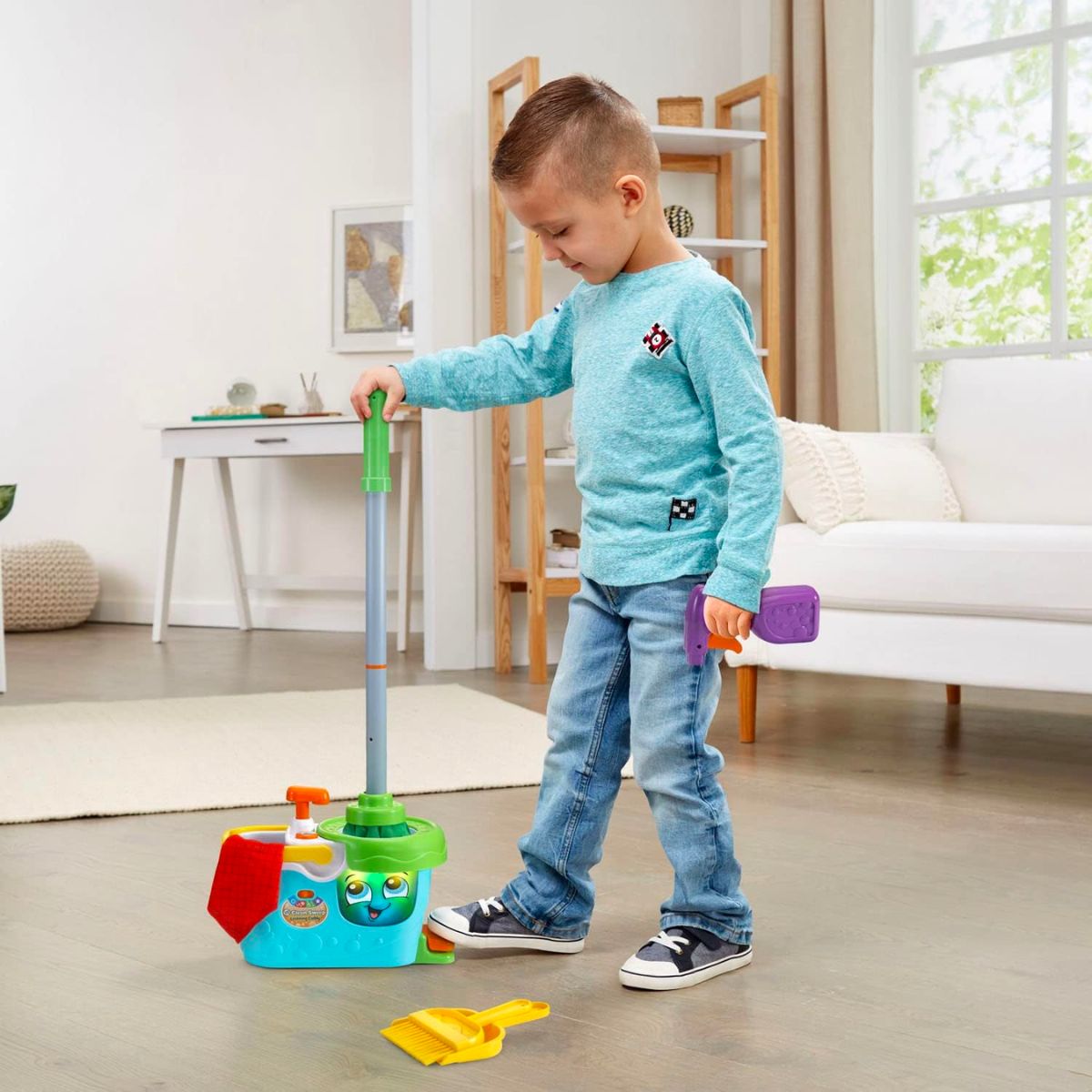 LeapFrog Clean Sweep Learning Caddy