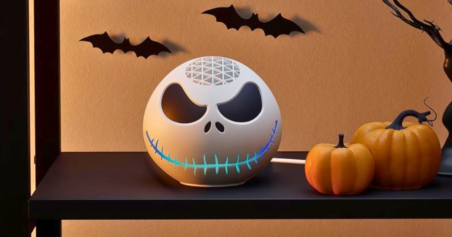 Pre-Order This Echo Dot 5th Gen w/ Jack Skellington Cover on Amazon