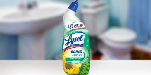 Lysol Toilet Bowl Cleaner Gel 2-Pack Only $3.84 on Amazon (Just $1.92 Each!)