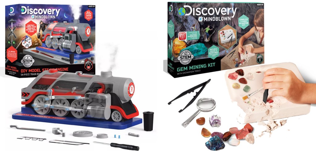 two discovery mindblown toys