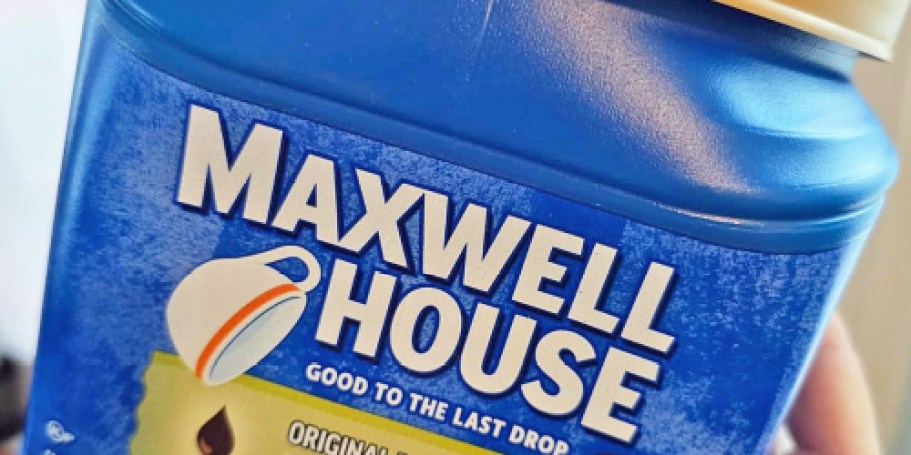 Maxwell House Decaf Ground Coffee Canister Only $7.46 Shipped on Amazon (Reg. $19)