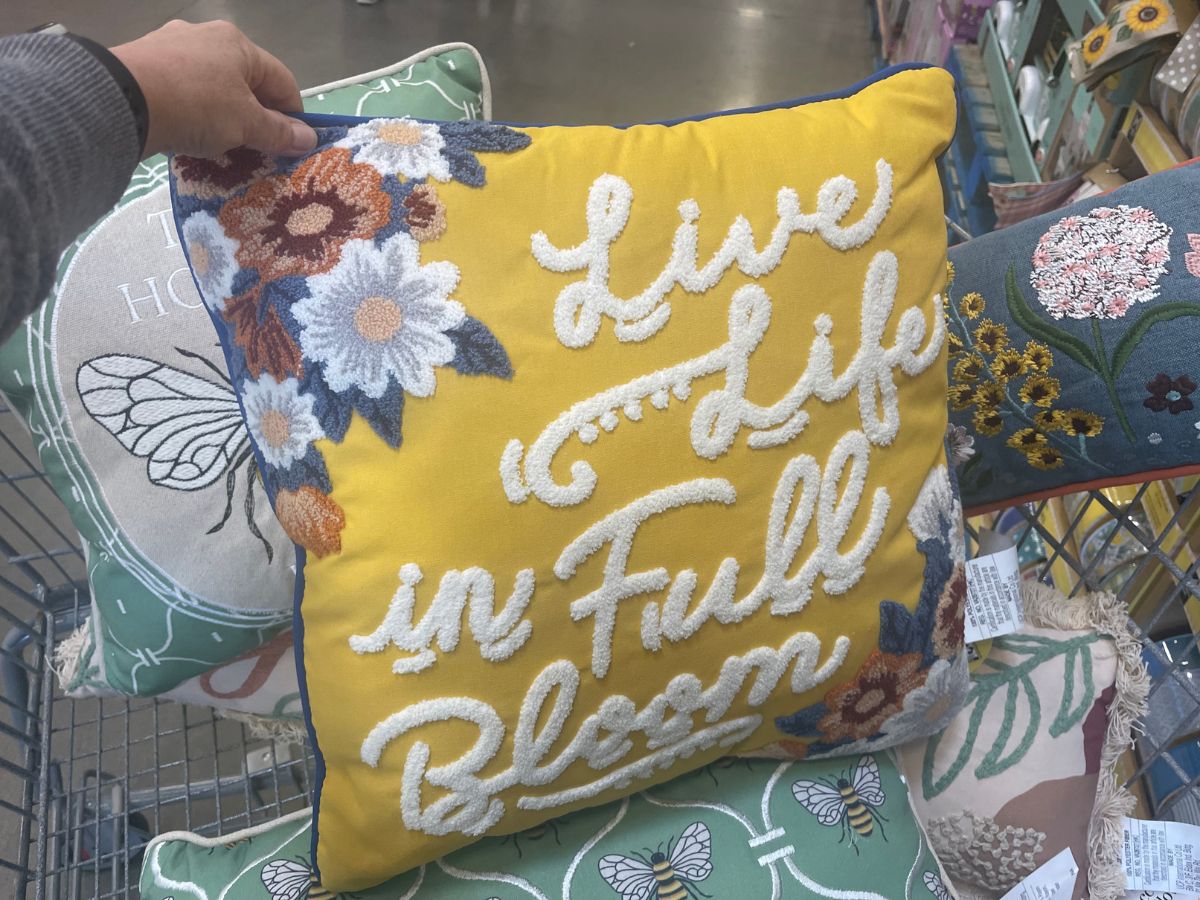 Sam's Club Spring Accent Pillows Only 16.98 (In Stores Only) Hip2Save