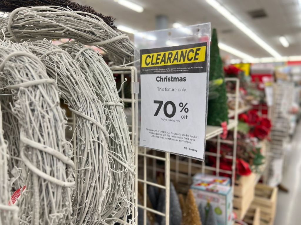 Michaels Christmas Clearance