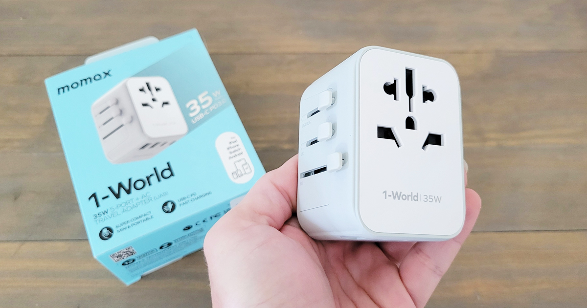Universal Travel Adapter Just $14.99 Shipped on Amazon | Works In 150+ Countries