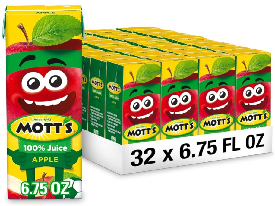 Mott's Original Apple Juice Boxes 32-Count
