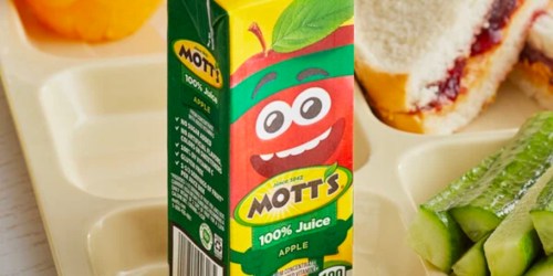 Mott’s Apple Juice Boxes 32-Pack Only $8 Shipped on Amazon (Just 25¢ Each!)