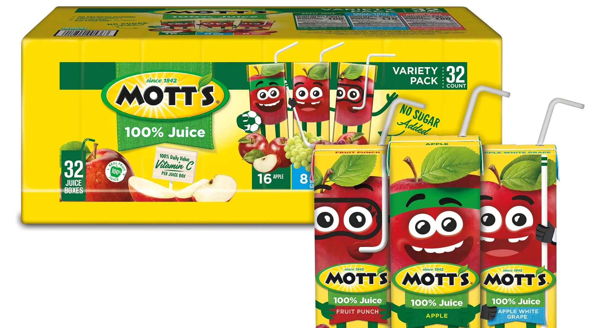 Mott’s Apple Juice Variety Pack 32Count Only 12.98 on