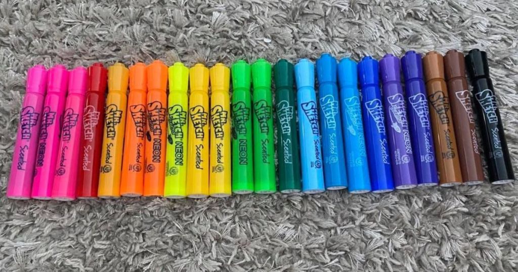 Mr. Sketch Scented Markers 22-Count Pack Only $11.46 Shipped on   (Reg. $25)