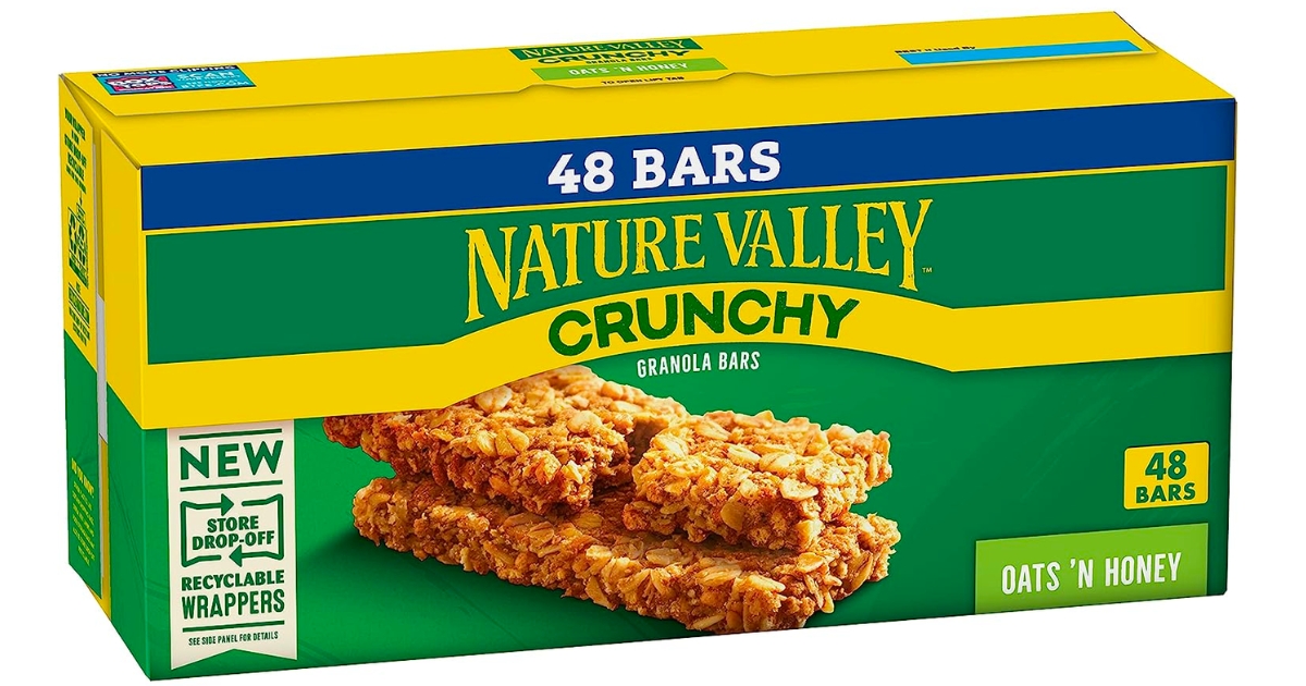 Nature Valley Oats 'n Honey Crunchy Granola Bars 48-Count
