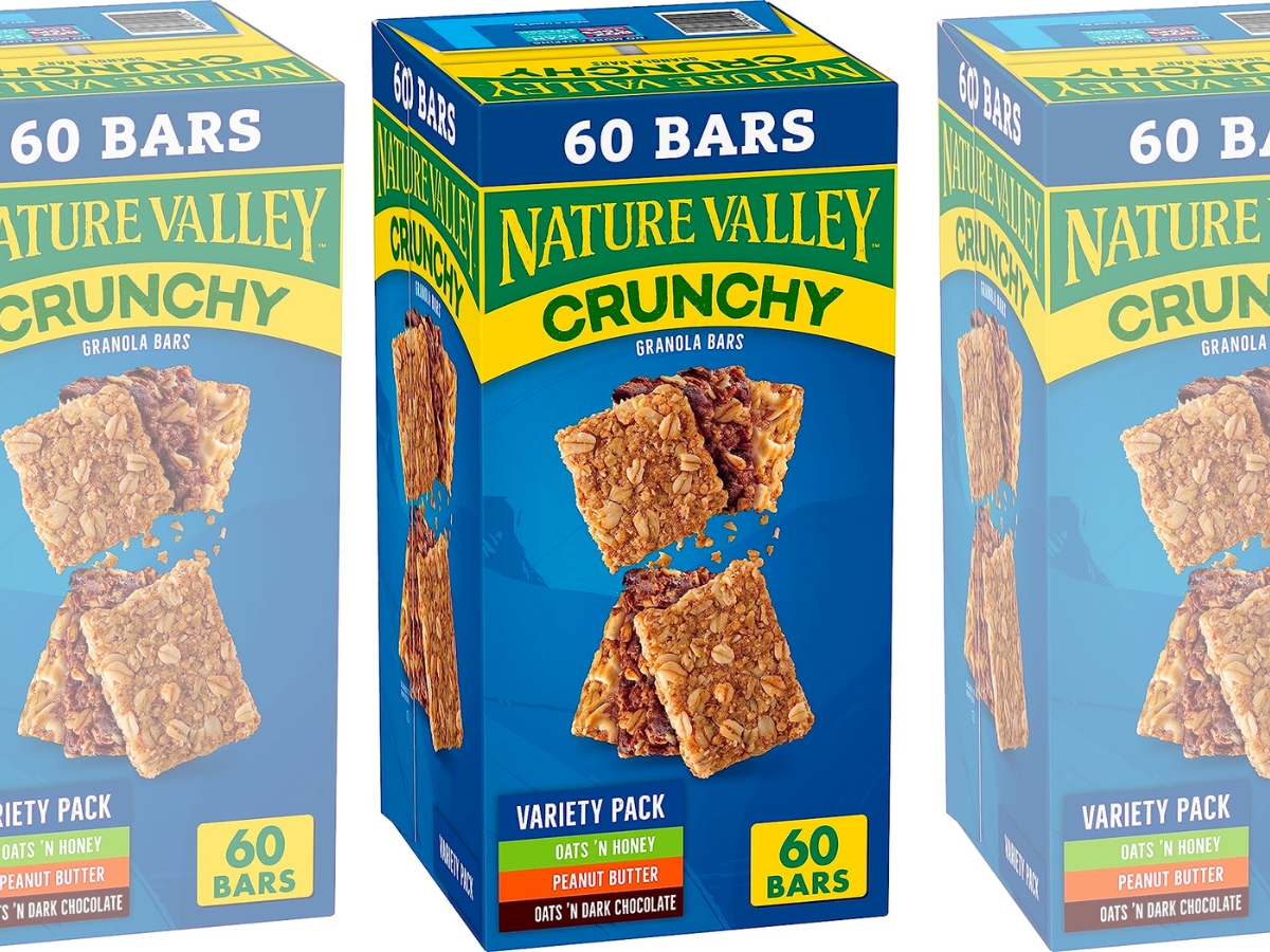 Nature Valley Crunchy Granola Bars 60-Count Variety Pack