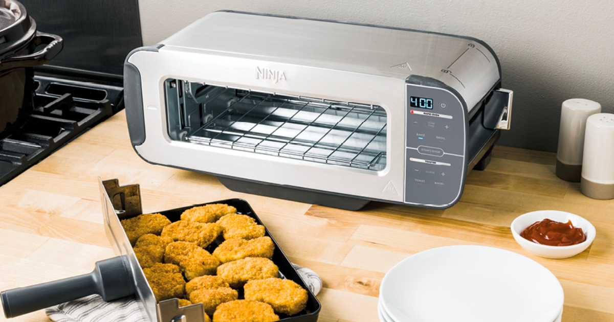 Ninja Air 2-in-1 Flip Toaster Oven Only $79.99 Shipped on Amazon (Regularly $100)