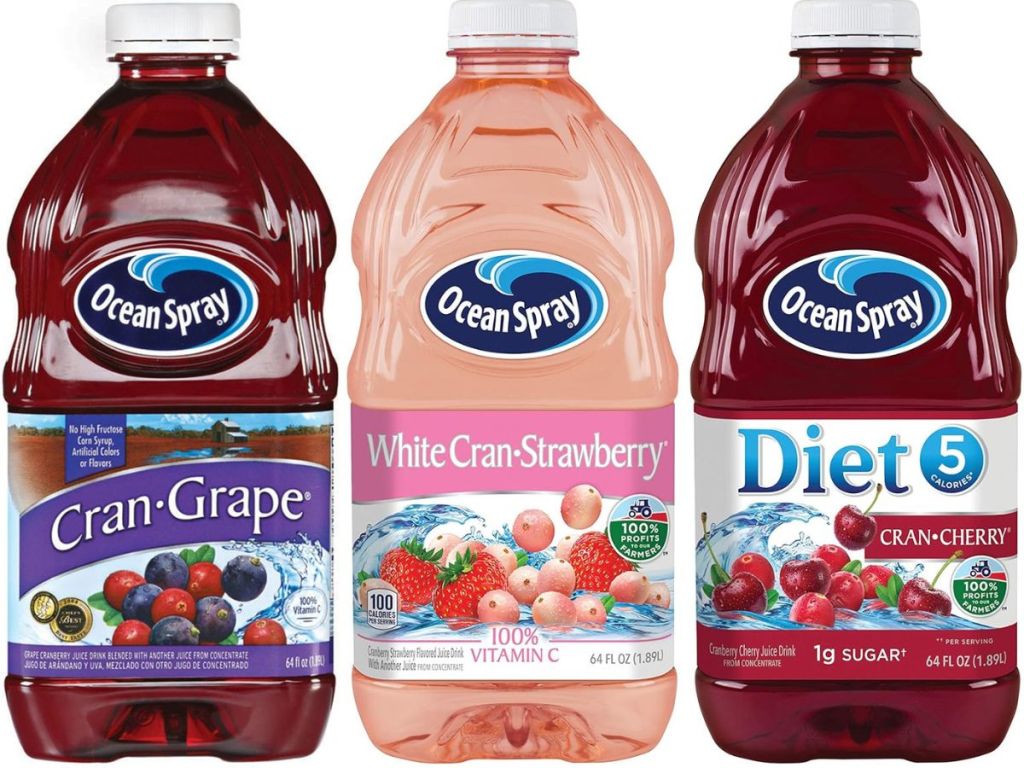 Ocean Spray Cran-Grape Juice drinks