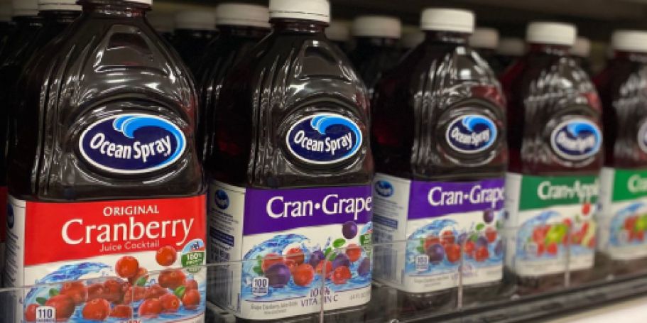 Ocean Spray Cran-Grape Juice Just $1 Shipped on Amazon (Perfect Mocktail Mixer)