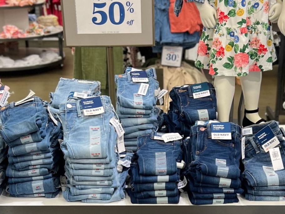 50% Off Old Navy Jeans | Perfect-for-Fall Styles from $8.49