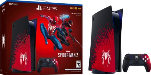 Preorder Limited-Edition Marvel Spider-Man 2 PlayStation 5 Bundle w/ Controller