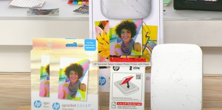 HP Sprocket Portable Photo Printer from $59.99 Shipped ($126 Value) | Includes 40 Printing Sheets