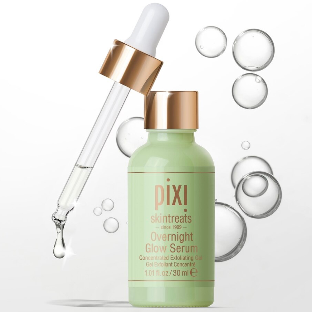pixi skin treats bottle with the dropper at the side